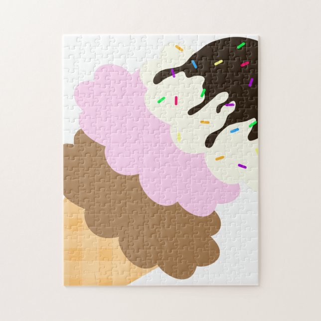 Icy Sweetness Jigsaw Puzzle (Vertical)