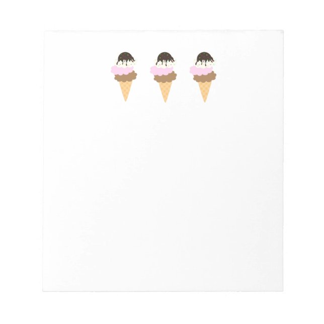 Icy Sweetness Notepad (Front)