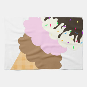 Icy Sweetness Tea Towel