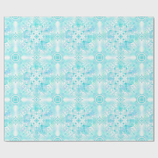 Icy Trees Winter Wrapping Paper