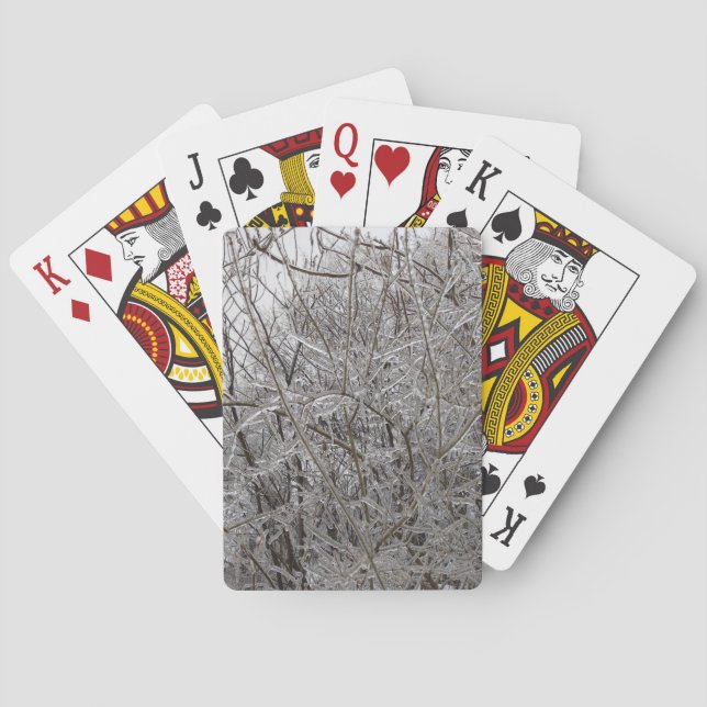 Icy Twigs Playing Cards (Back)