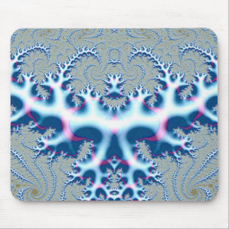 ~ Icy White and Blue~ Mouse Mat