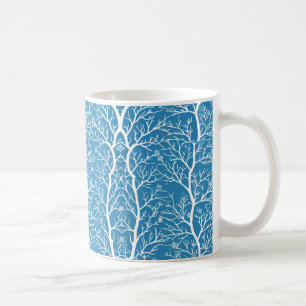 Icy Winter Pattern Coffee Mug