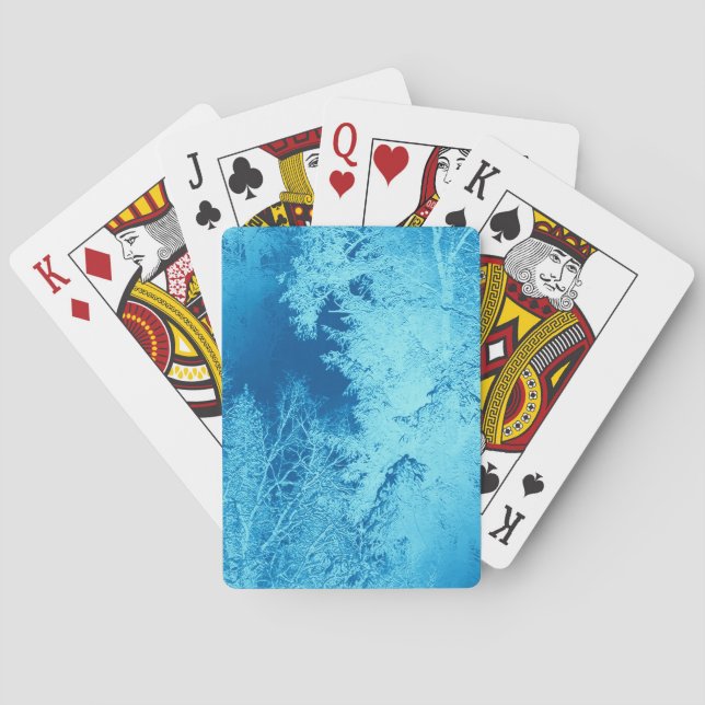 Icy Winter... Playing Cards (Back)