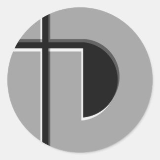 ID Auto Emblem Classic Round Sticker