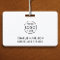 ID Badge Card | Business Employee Staff Logo White
