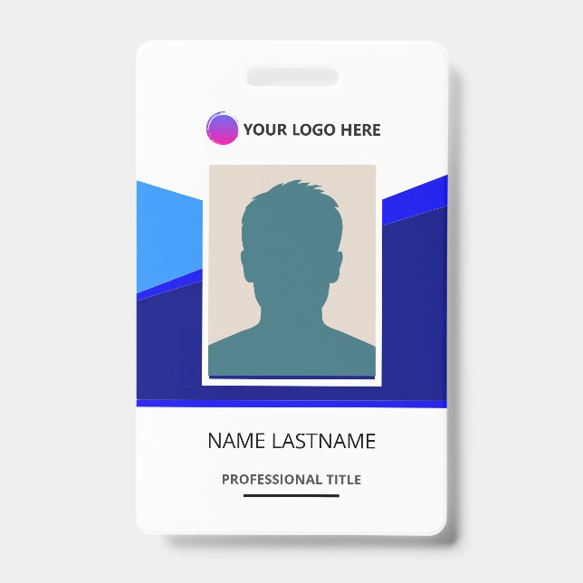 ID Card Identification Badge (Front)