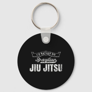 Id do Brazilian Jiu Jitsu Martial Arts Fighter BJJ Key Ring