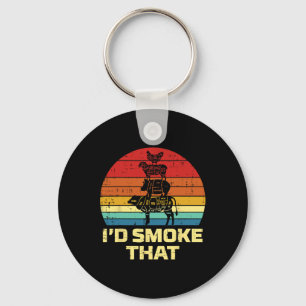 Id Grill That Retro Bbq Barbecue Grill Meat Lover Key Ring