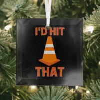 I'd hit that funny autocross with traffic cone