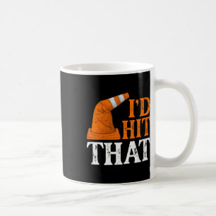 I'd Hit That Funny Halloween Costume Traffic Cone Coffee Mug