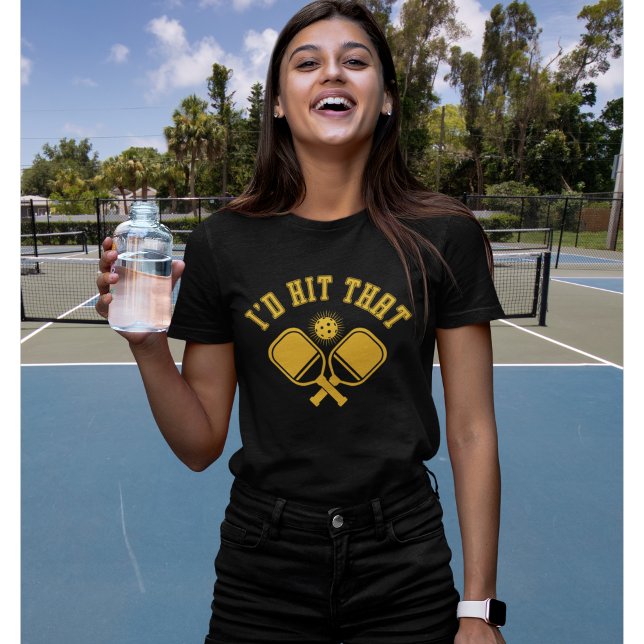 I'd Hit That Funny Woman Pickleball T-Shirt (Creator Uploaded)