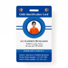 Id Identification Card Boy Girl Child Photo Custom