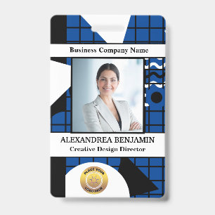ID Identification Card Employee Photo Custom Badge