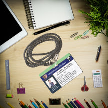 Id Identification Cards Kids Child Photo Custom