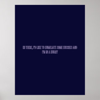 Id like to humiliate some hussies poster