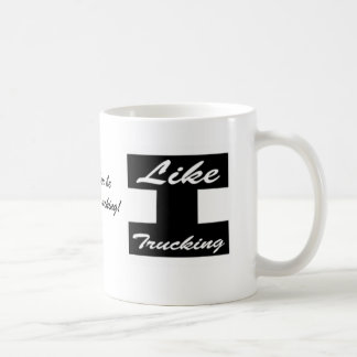 I'd rather be at Like Trucking! coffee mug w/ Logo