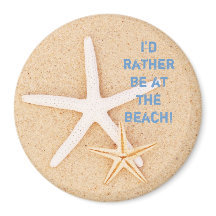 I'd Rather Be... Beach Magnet