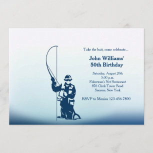 I'd Rather Be Fishing Invitation