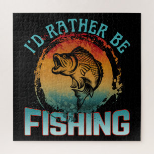 i'd rather be fishing jigsaw puzzle