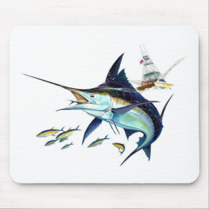 I'd rather be fishing! mouse mat