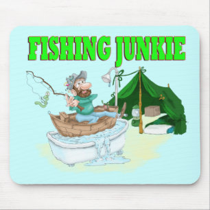 I'd rather be Fishing! Mouse Mat