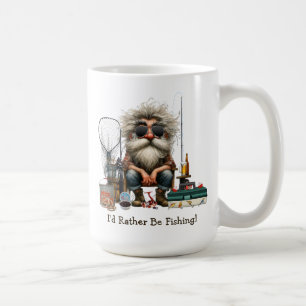 I'd Rather Be Fishing Mug