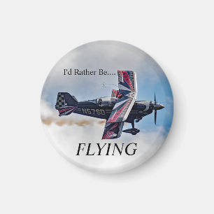I'd Rather Be FLYING  Magnet