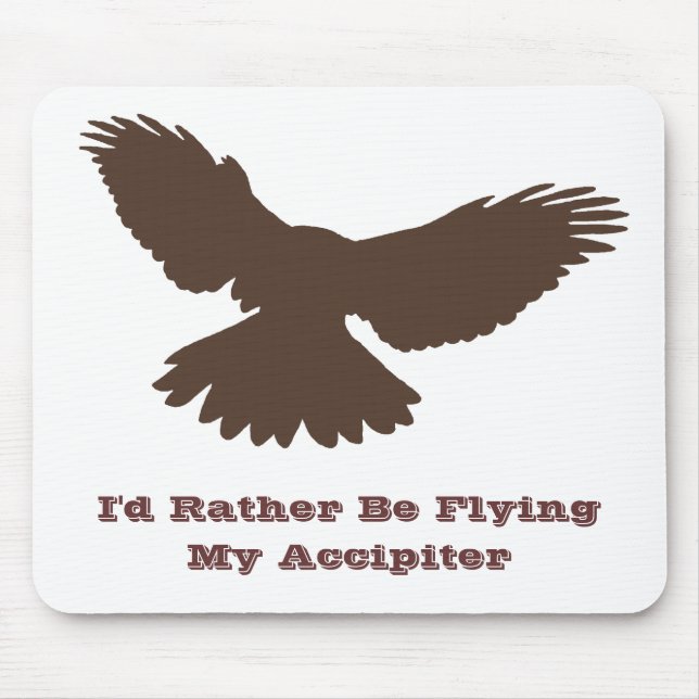 I'd Rather be Flying Mouse Mat (Front)