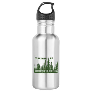 I'd Rather Be Forest Bathing 532 Ml Water Bottle
