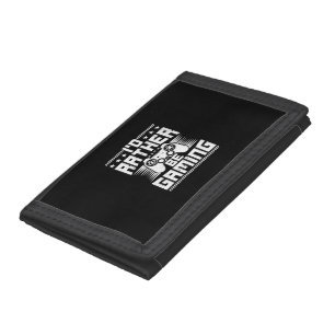 I'd Rather Be Gaming Trifold Wallet