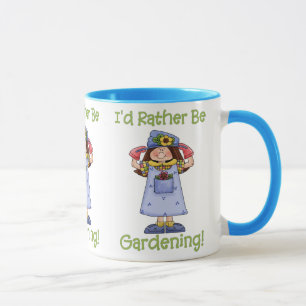 I'd Rather Be Gardening Tees and Gifts Mug