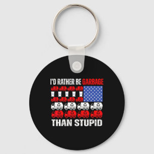 I'd Rather Be Garge For Trump Trump In Garge Force Key Ring