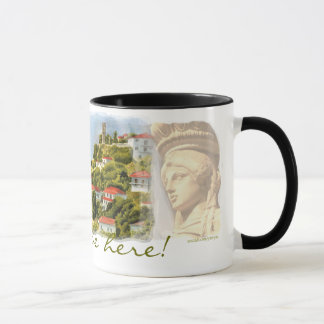 I'd rather be here - Karyatid mug