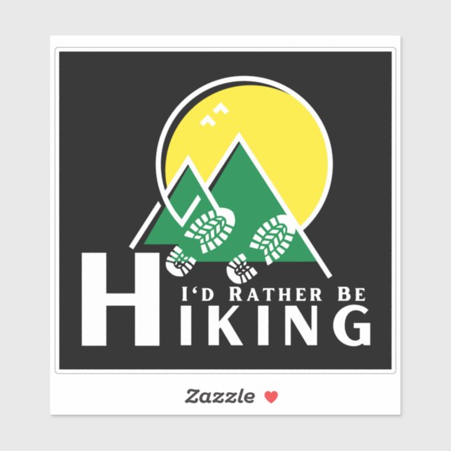 I'd Rather Be Hiking (Sheet)
