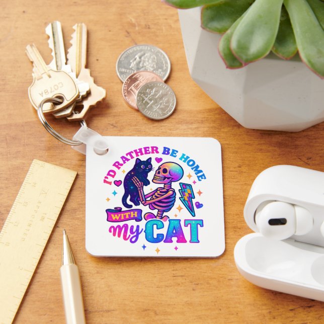 I'd Rather Be Home.... Key Ring (Desk)