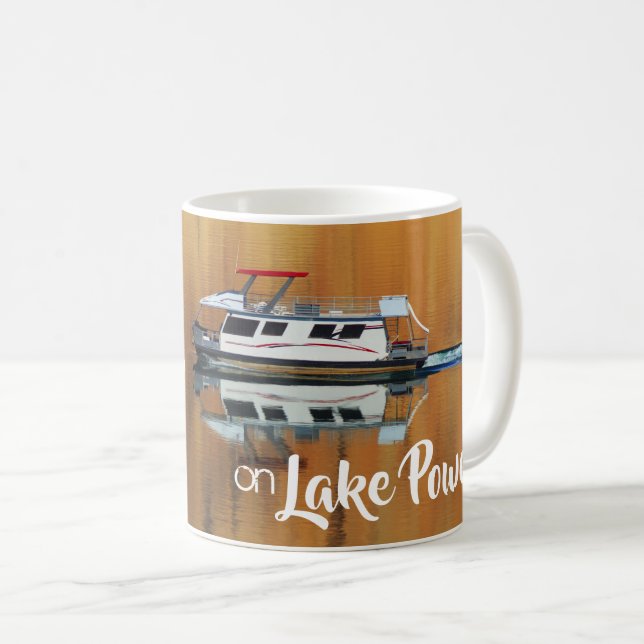 I'd Rather Be Houseboating on Lake Powell Coffee Mug (Front Right)
