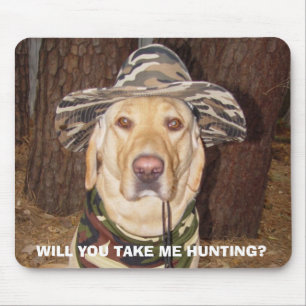 I'd Rather be Hunting Mouse Mat