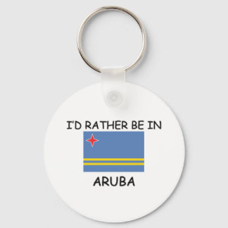I'd rather be in Aruba Key Ring