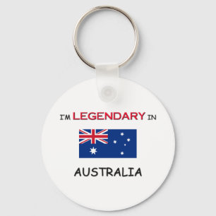 I'd Rather Be In AUSTRALIA Key Ring
