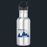 I'd Rather Be In Boise Idaho Mountain 532 Ml Water Bottle<br><div class="desc">With a mountain town feel and the amazing wilderness of the Frank Church on it's doorstep,  Boise Idaho is an adventure paradise. This great vintage design has a retro look.</div>