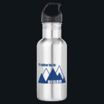 I'd Rather Be In Boulder Colorado Mountain 532 Ml Water Bottle<br><div class="desc">Boulder Colorado is the very essence of the outdoors and adventure sports.  Be it rock climbing,  mountaineering,  running,  kayaking,  rafting,  or whatever.</div>