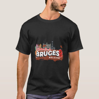 I'D Rather Be In Bruges Belgium Vintage Souvenir T-Shirt