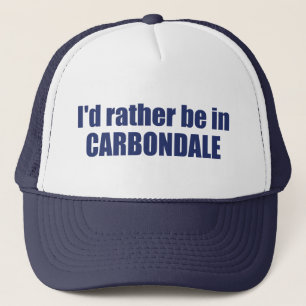 I'd Rather Be In Carbondale Colorado Trucker Hat