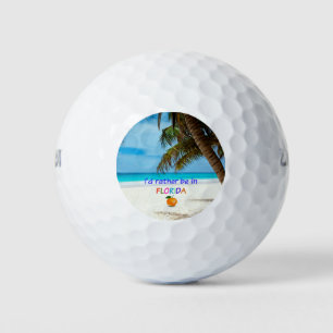 I'd Rather Be in Florida Golf Balls