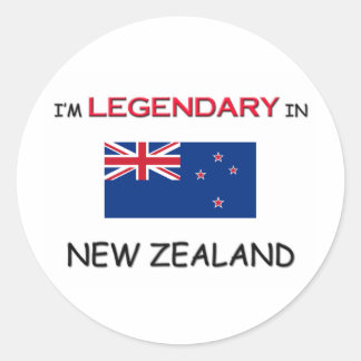 I'd Rather Be In NEW ZEALAND Classic Round Sticker