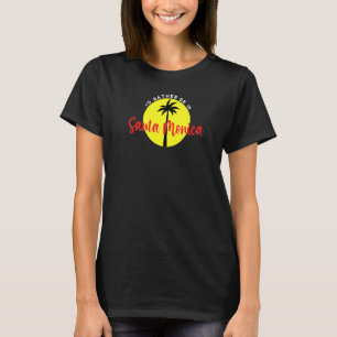 I'd Rather Be in Santa Monica - Beach Vacation Blu T-Shirt