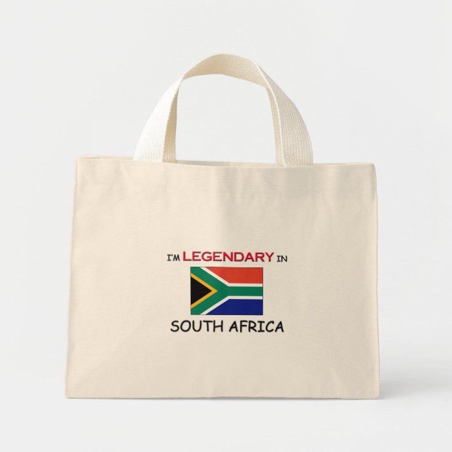 I'd Rather Be In SOUTH AFRICA Mini Tote Bag (Front)