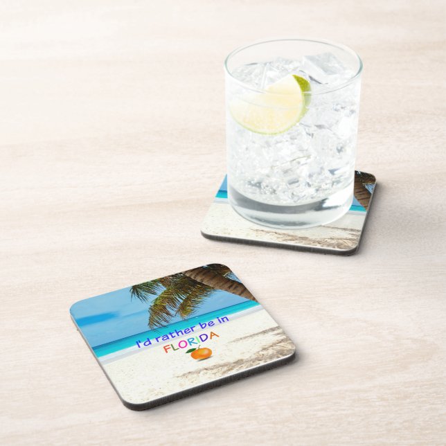 I'd Rather Be in (Sunny) Florida, Coaster (Right Side)