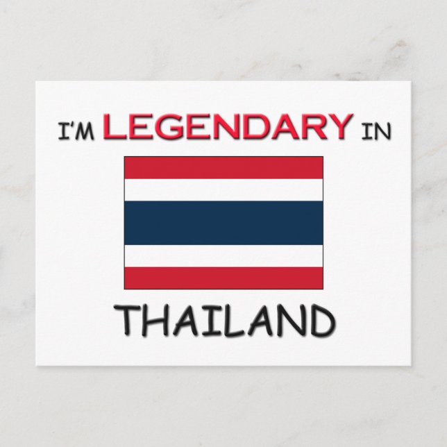 I'd Rather Be In THAILAND Postcard (Front)